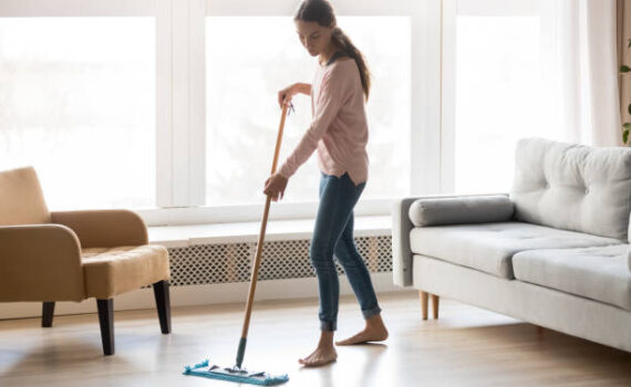 vertrauenswürdige Putzfrau